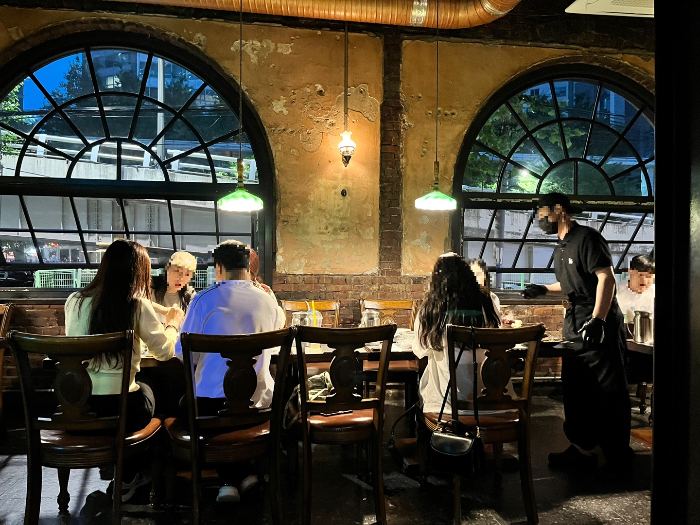 몽탄 내부 좌석 모습