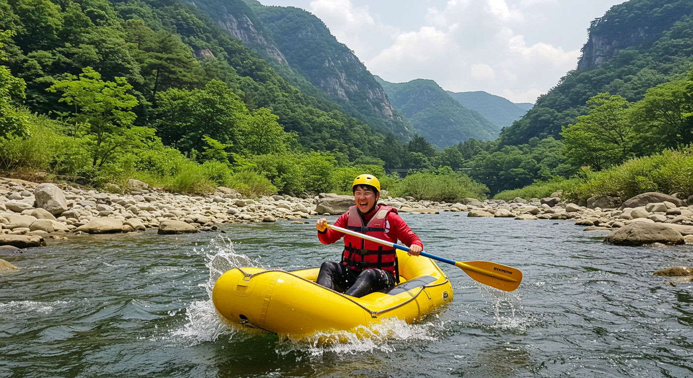 인제 내린천 래프팅