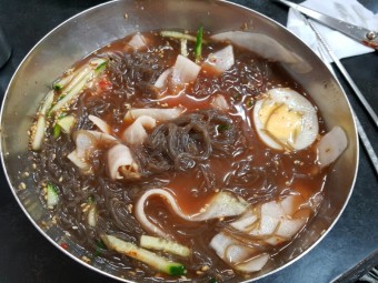 열무냉면