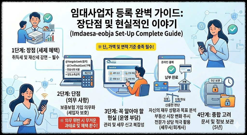 임대사업자 등록 장단점, 꼭 알아야 할 현실적인 이야기