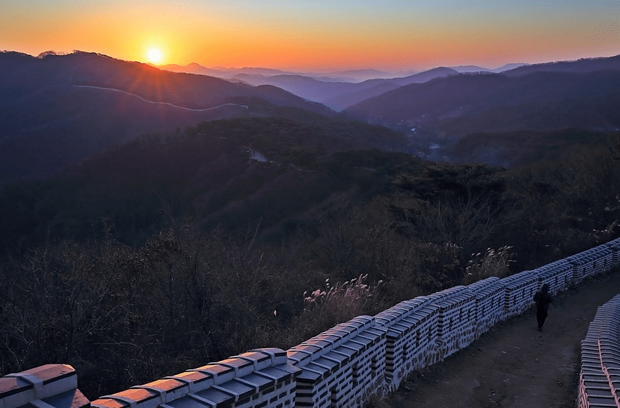 해돋이 명소 경기도 남한산성