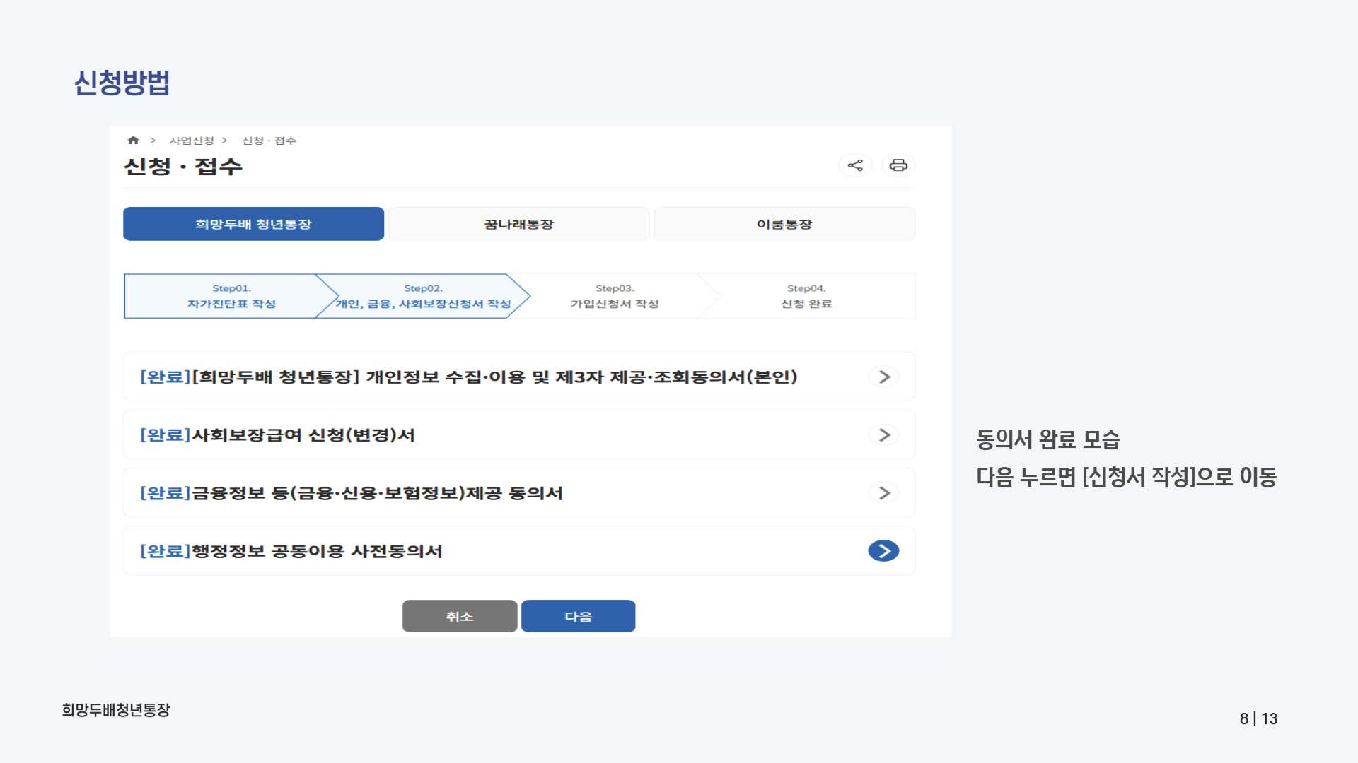 희망두배청년통장