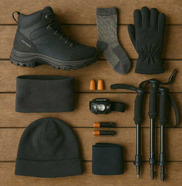 필수 등산장비 사진