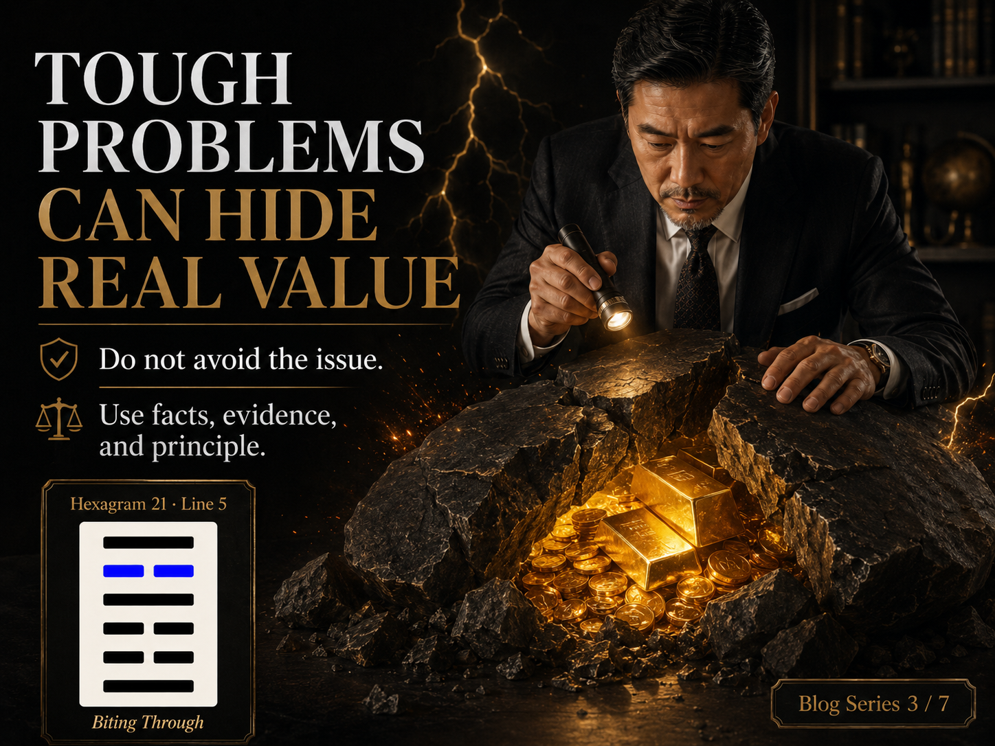The Problem You Keep Avoiding May Be Costing You Money ❘ I Ching Hexagram 21 Line 5