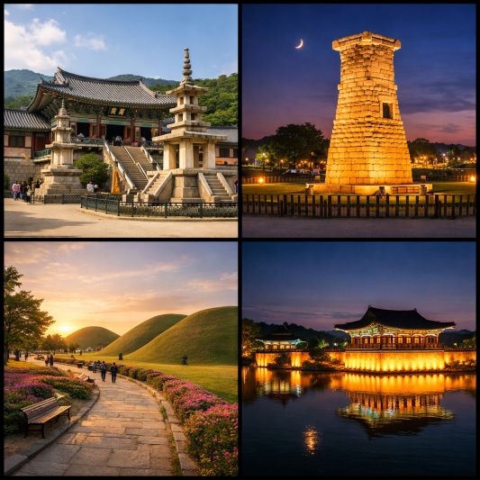 경주와 역사적 명소들