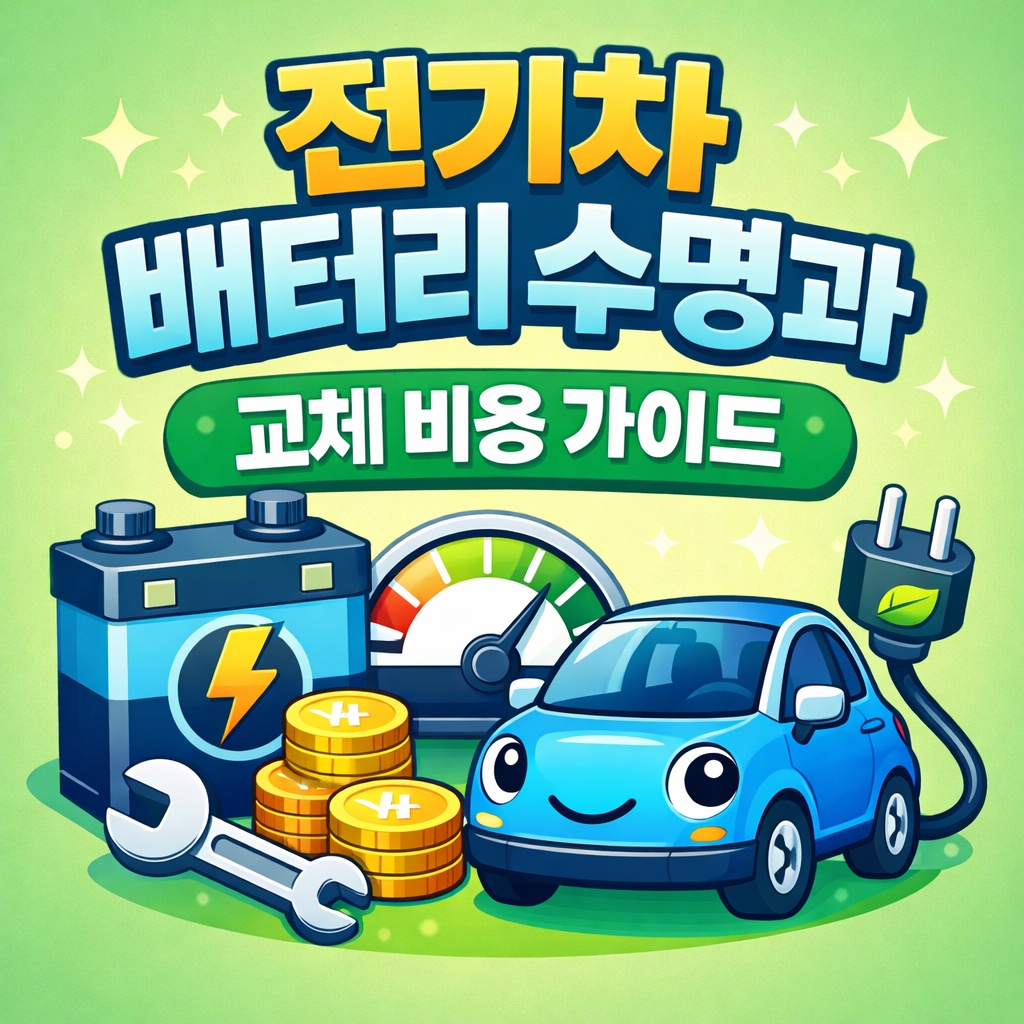 전기차 배터리 수명과 교체 비용 리얼 가이드