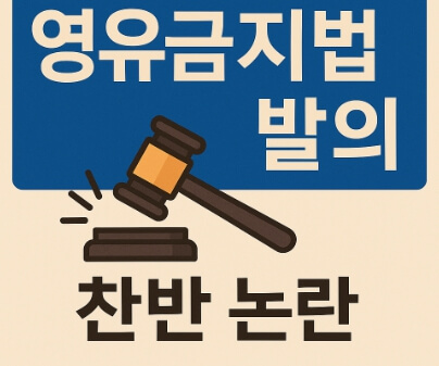 영어유치원 금지법 찬반 논란 썸네일