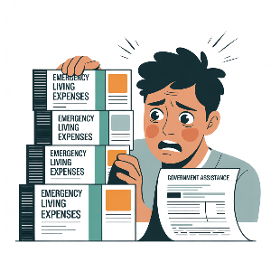 정부지원 소액 생계비 긴급 대출 이미지