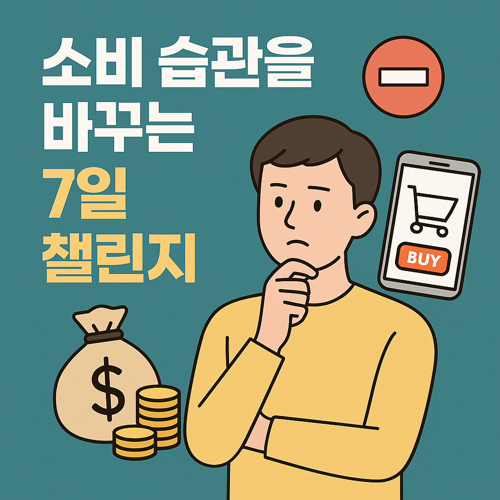 소비 습관을 바꾸는 7일 챌린지
