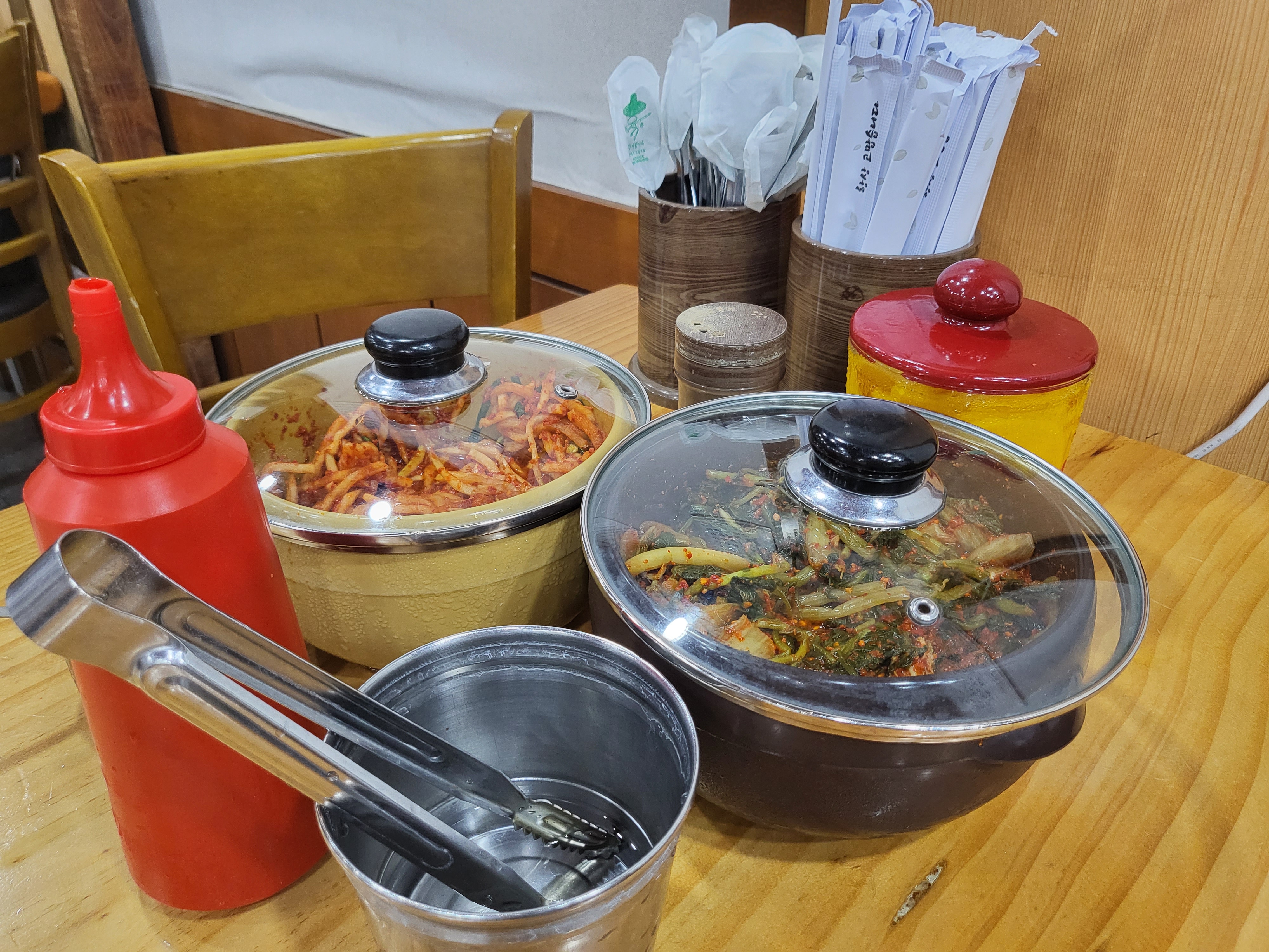 서운칼국수 - 기본셋팅