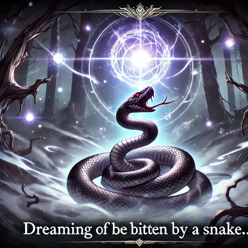 뱀한테 물리는 꿈