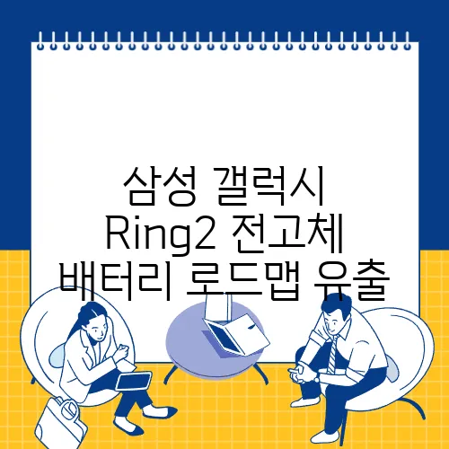 삼성 갤럭시 Ring2 전고체 배터리 로드맵 유출, 웨어러블 시장의 판도가 변화할 것으로 기대됩니다.