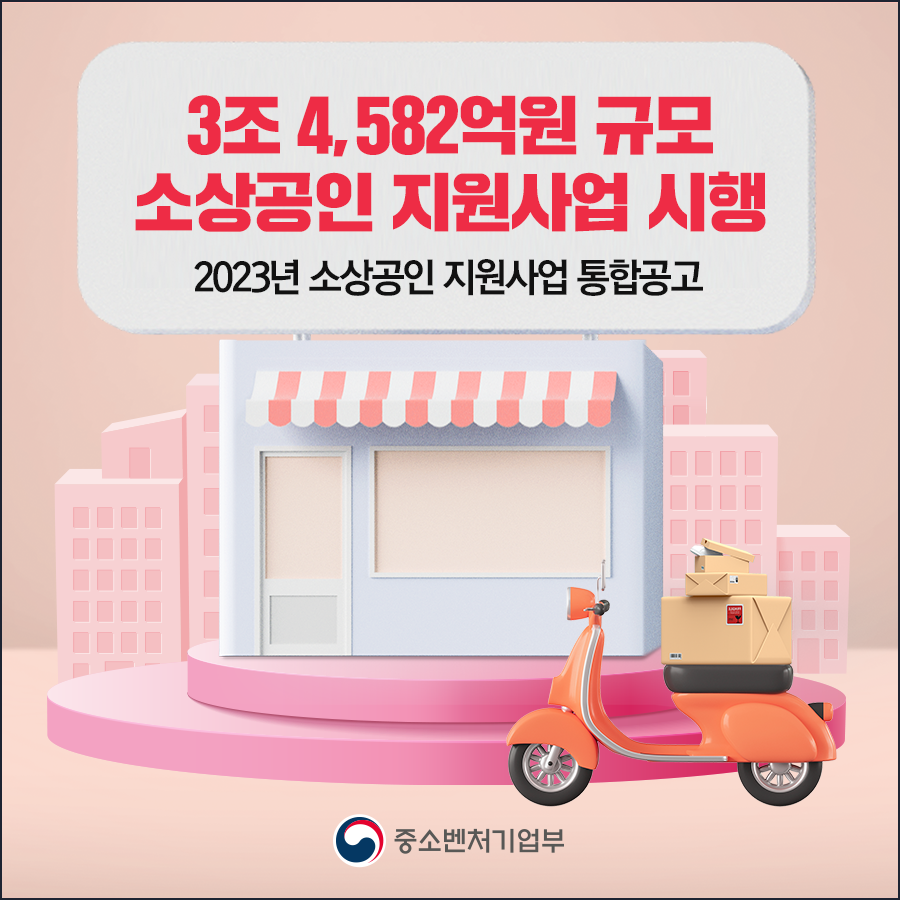 2023년 소상공인 지원사업