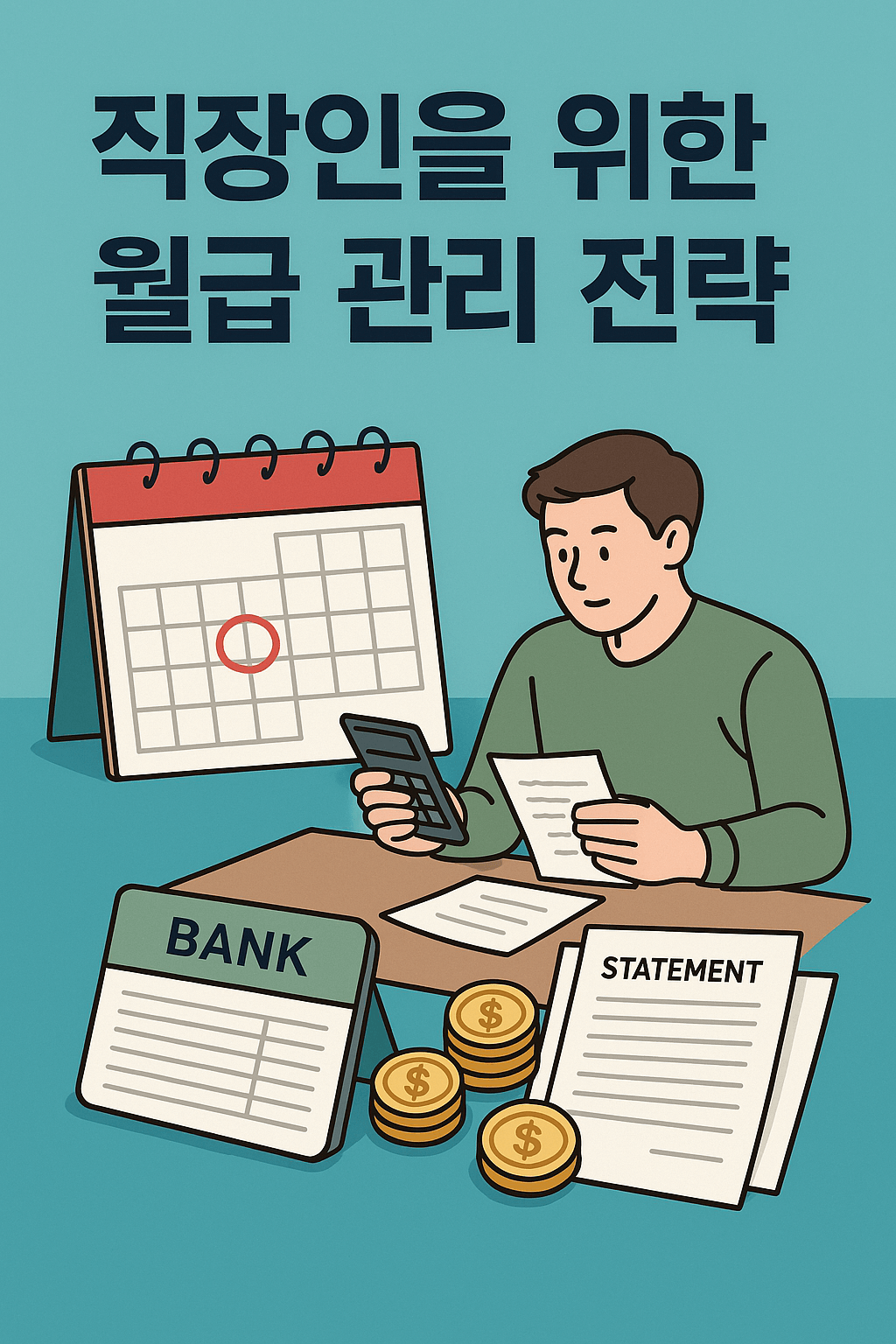 직장인을 위한 월급 관리 전략: 돈이 모이는 시스템 만들기