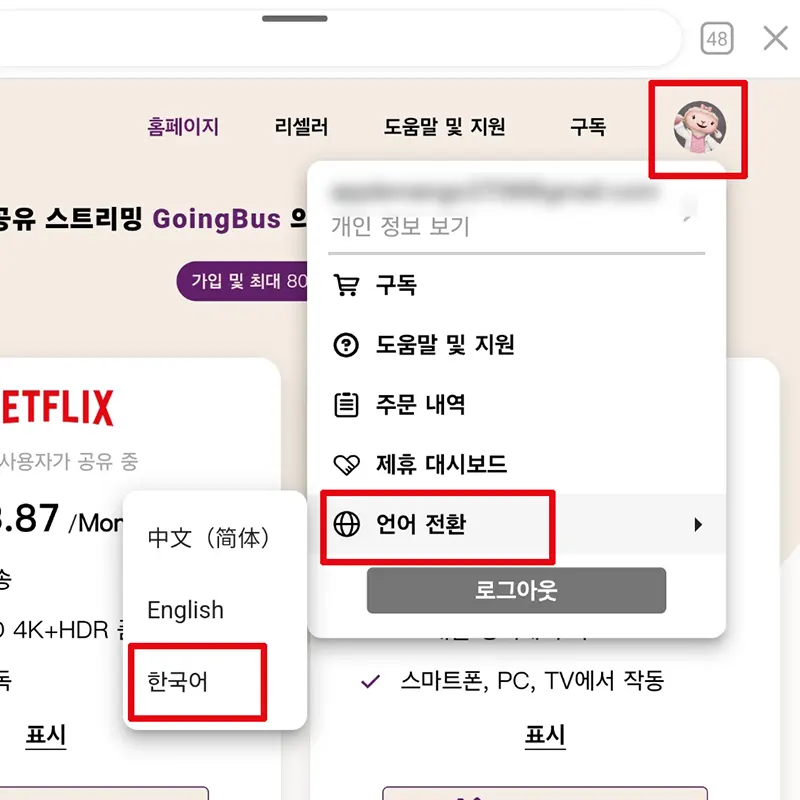 사이트-언어-전환