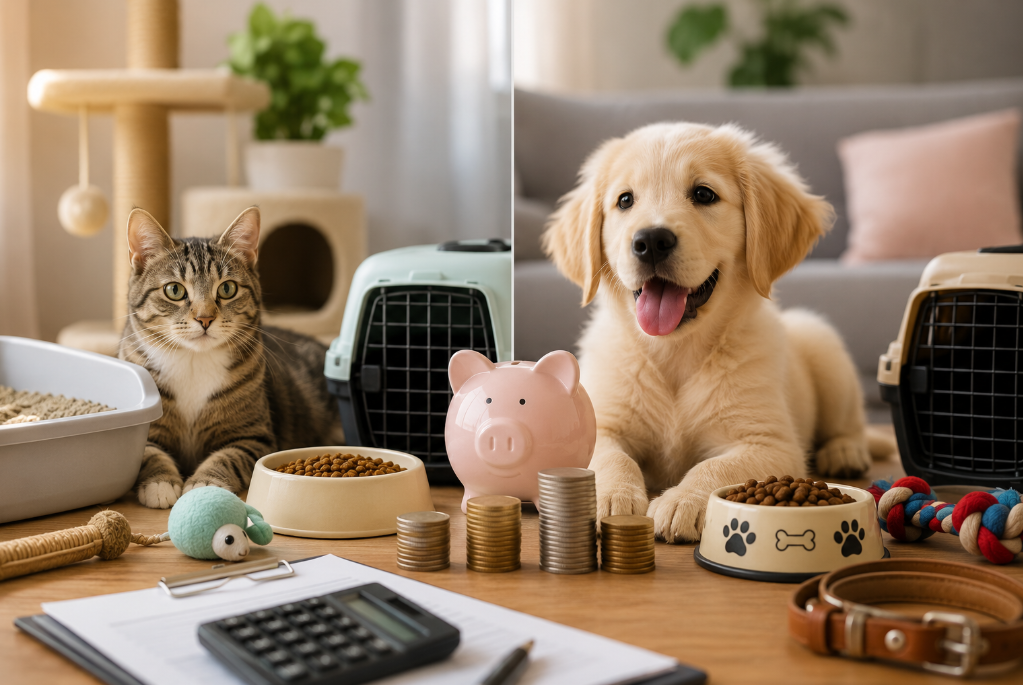반려동물 키우기 전 꼭 알아야 할 현실 비용 (고양이 vs 개)