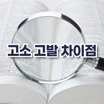 고소 고발 뜻 차이 용법_11