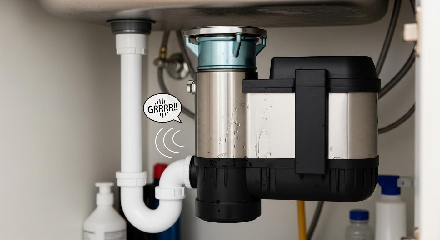 소음 싱크대형 음식물처리기 1달 사용 후기