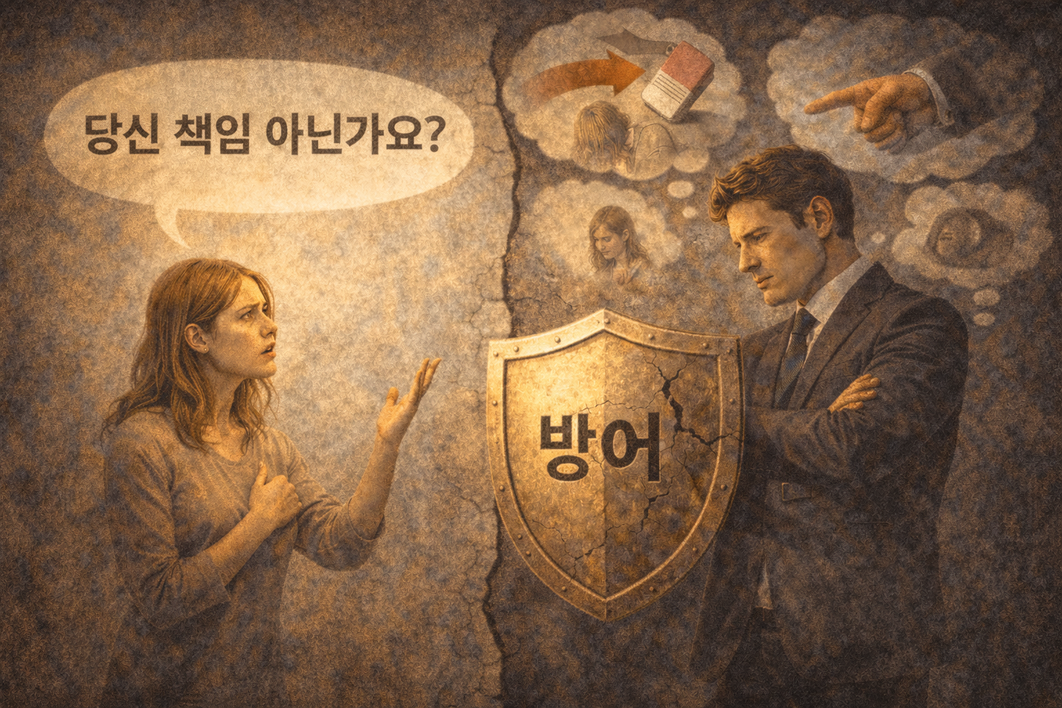 책임 요구의 대립