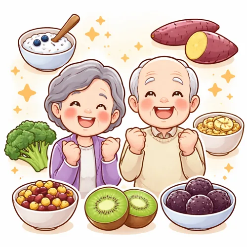 노인 장 건강 관리용 식단