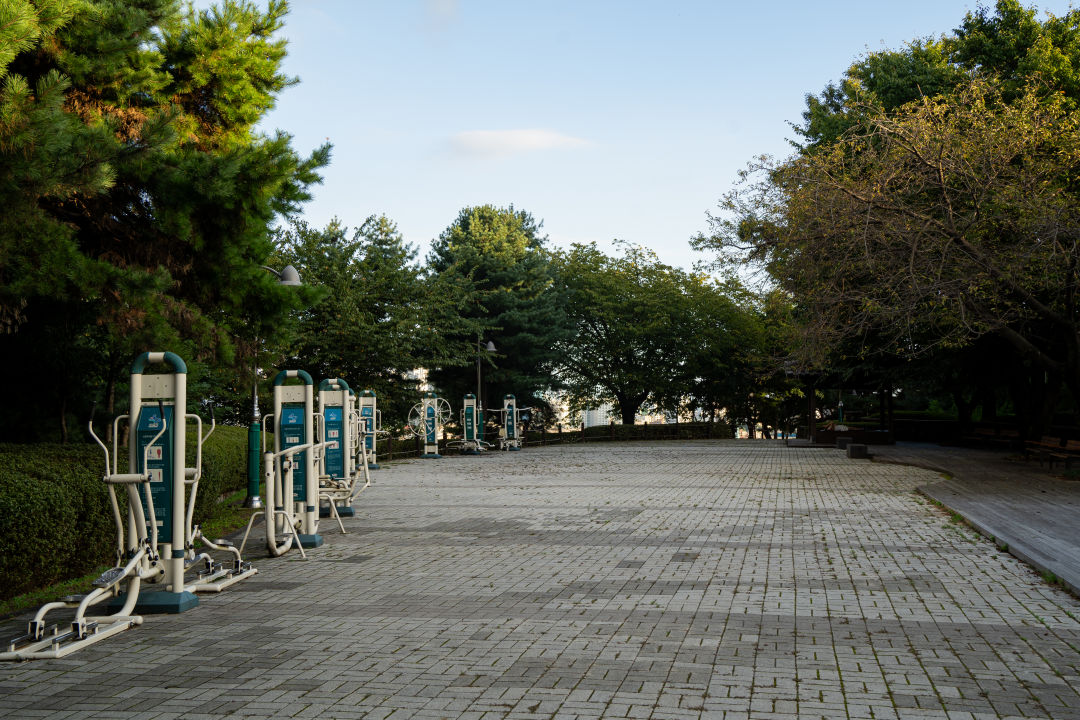 퉁소바위공원 운동장