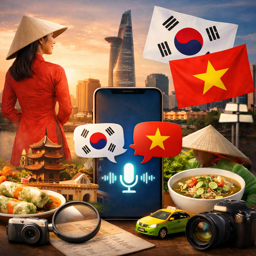 베트남 번역기 추천 앱 총정리｜음성 번역 어플 다운로드&middot;설치방법까지 관련 사진