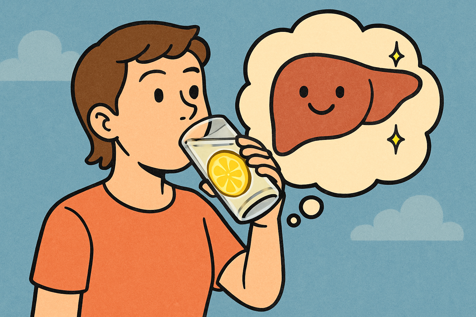 레몬물과 디톡스의 진실