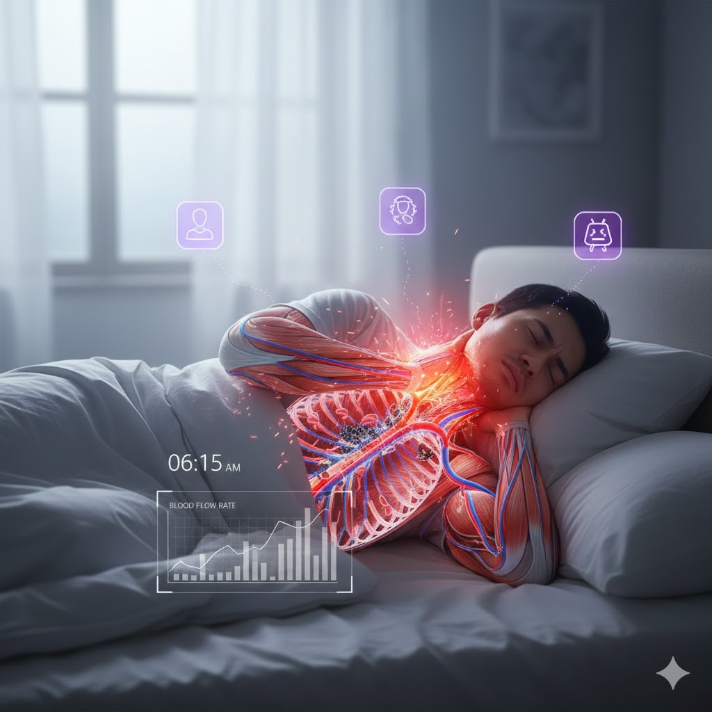 아침 통증이 의미하는 혈관 신호