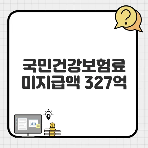 국민건강보험료 미지급액 327억, 환급금 확인 및 수령 절차 꿀팁