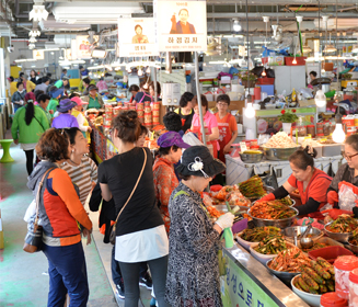 강화풍물시장 5일장 특산물 먹거리