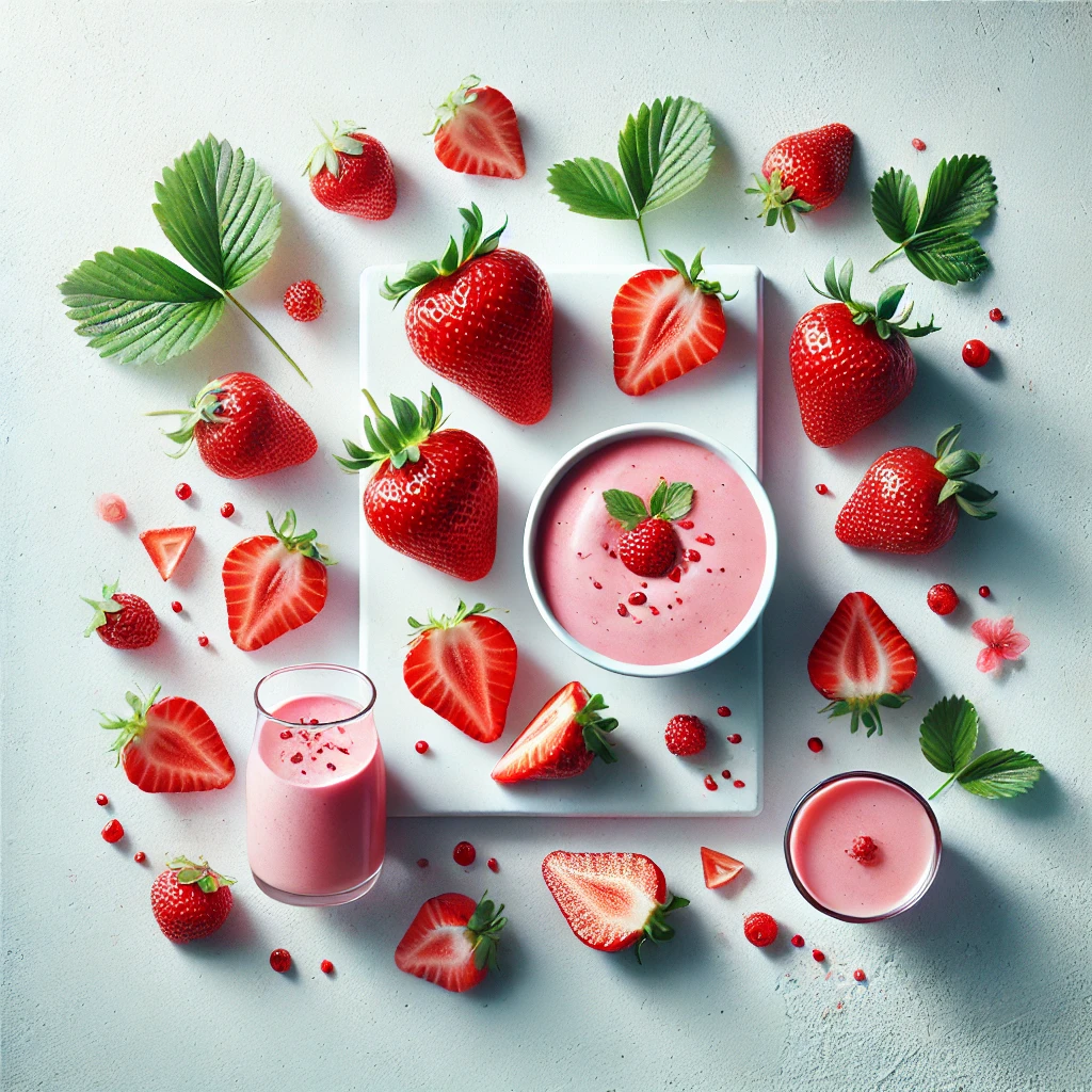 딸기의 마법: 건강, 다이어트, 그리고 피부 관리까지 완벽한 솔루션