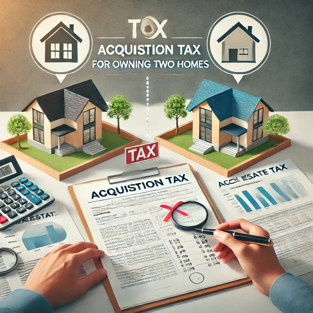 1가구2주택취득세