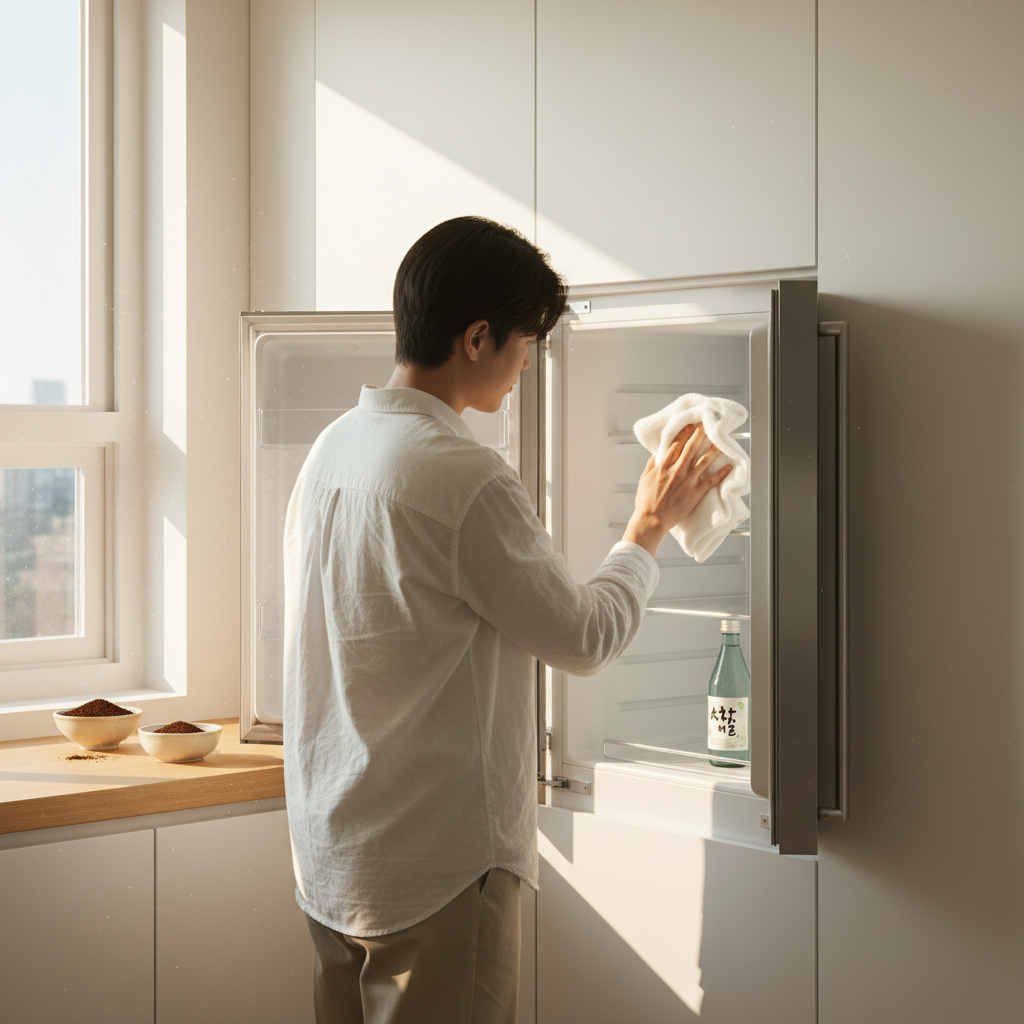 김치 냉장고 살균 청소 노하우