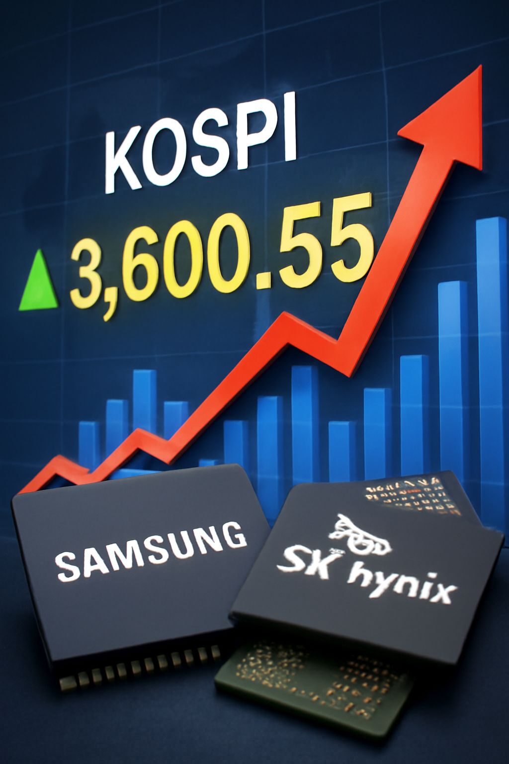 코스피 3600 돌파, 삼성전자·SK하이닉스 폭등! 반도체 랠리 다시 온다 관련 사진