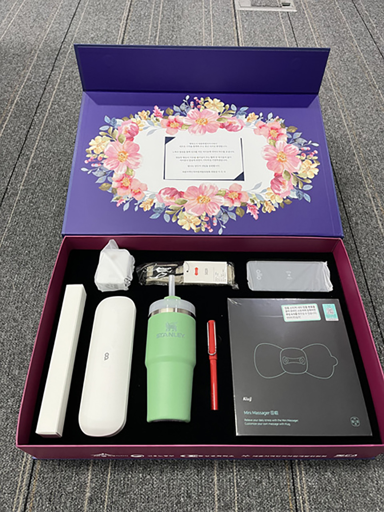 리봄화장품 웰컴키트 구성