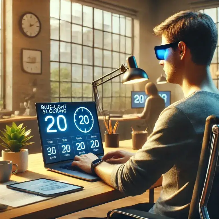 디지털 눈 피로를 줄이는 일상 습관 &ndash; 건강한 눈