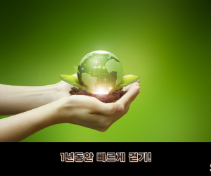 1년동안 빠르게 걷기!! 도전!!