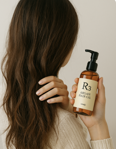 극손상모 살려준 라입 R3 아르간 헤어오일 솔직후기|러블리 향 사용리뷰 관련 사진