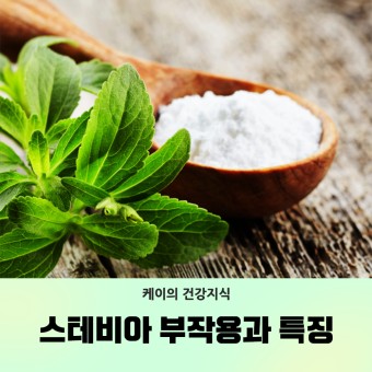 스테비아 이용법 다양