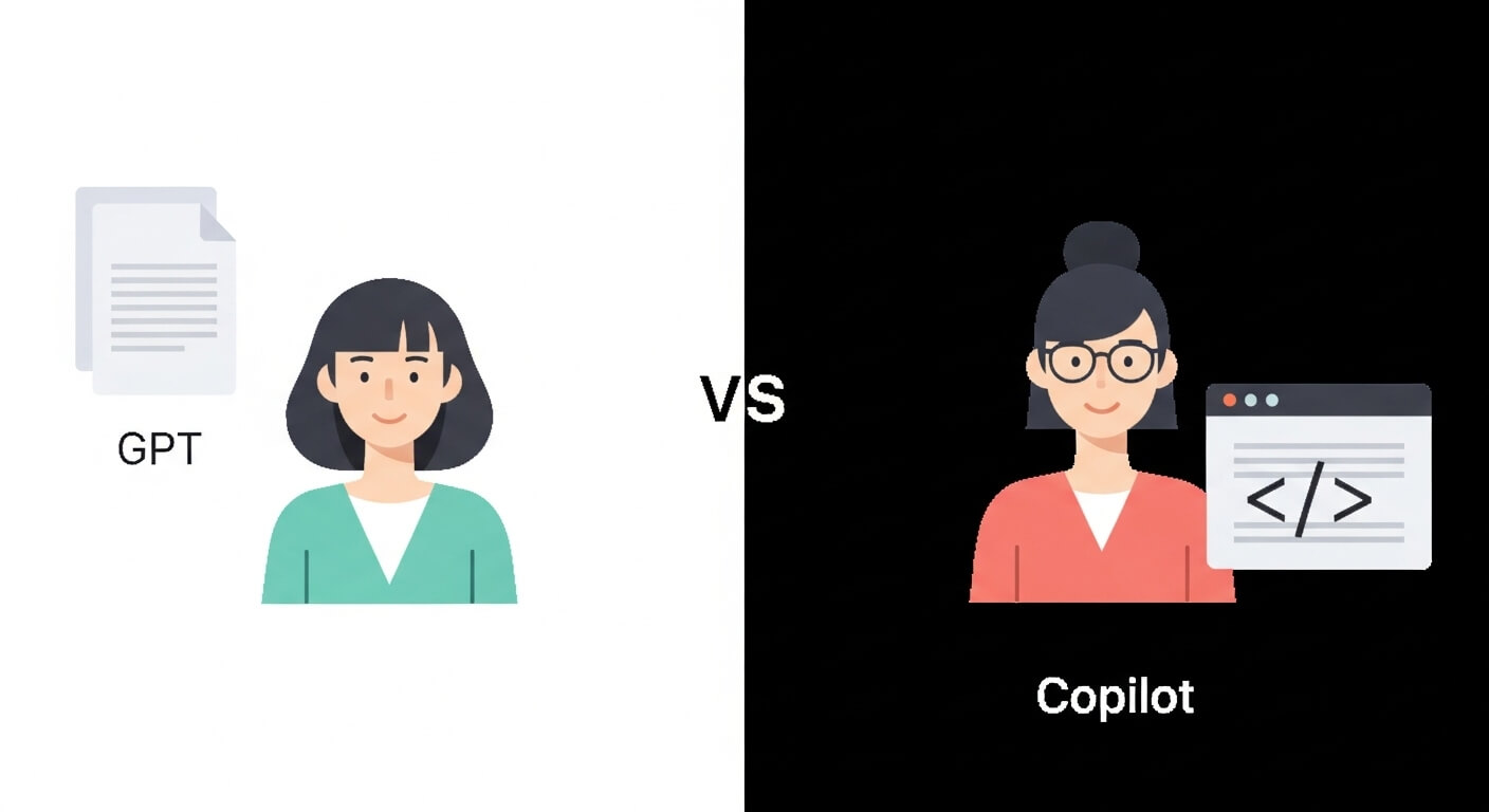 GPT vs Copilot 포트폴리오 작성 비교