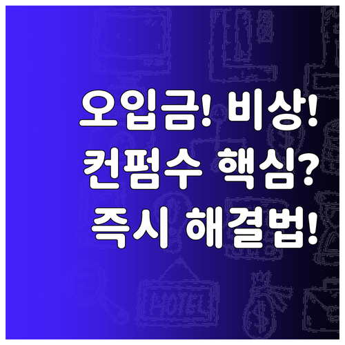 코인 입금 지연 핵심 컨펌 수와 오입..
