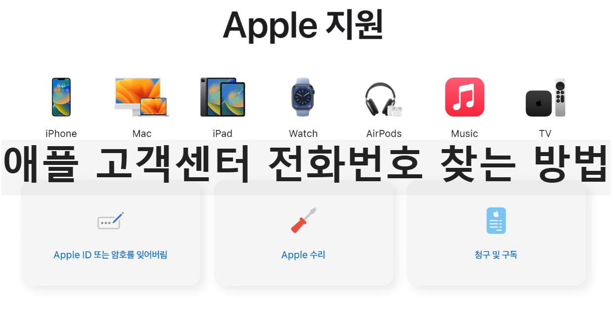애플 고객센터