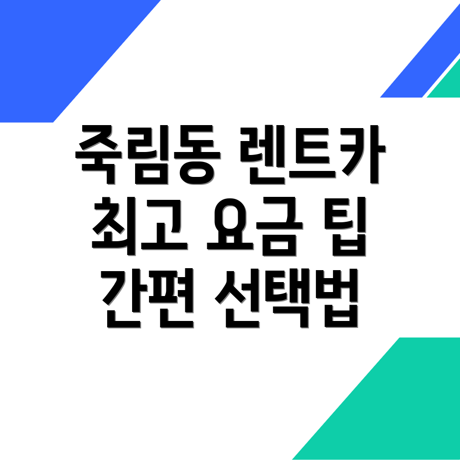 부산 강서구 장기렌트카