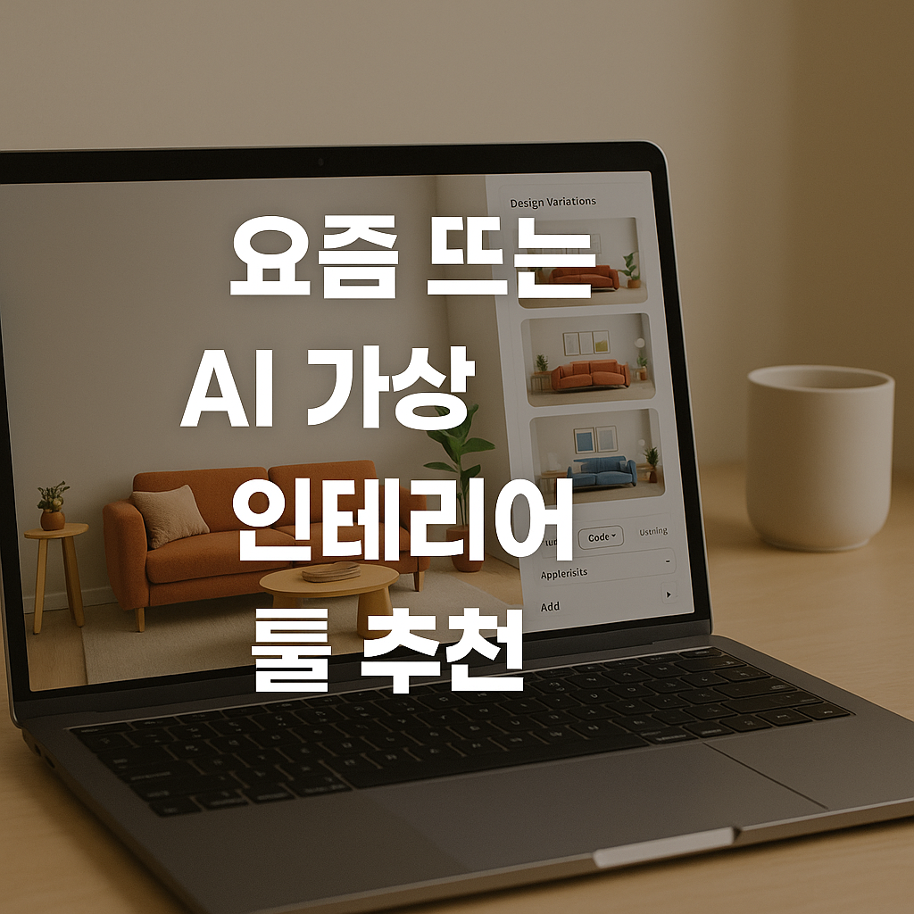 요즘 뜨는 AI 가상 인테리어 툴 추천