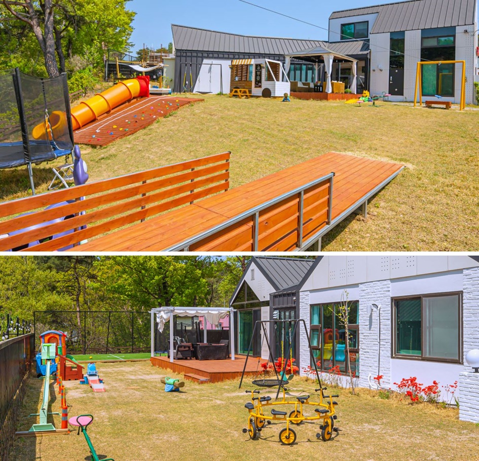 맘키즈-풀빌라-마당