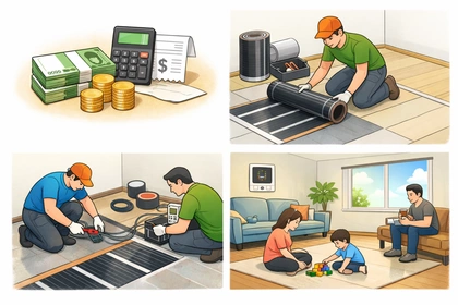 난방필름 시공방법과 가격 비교 예시10