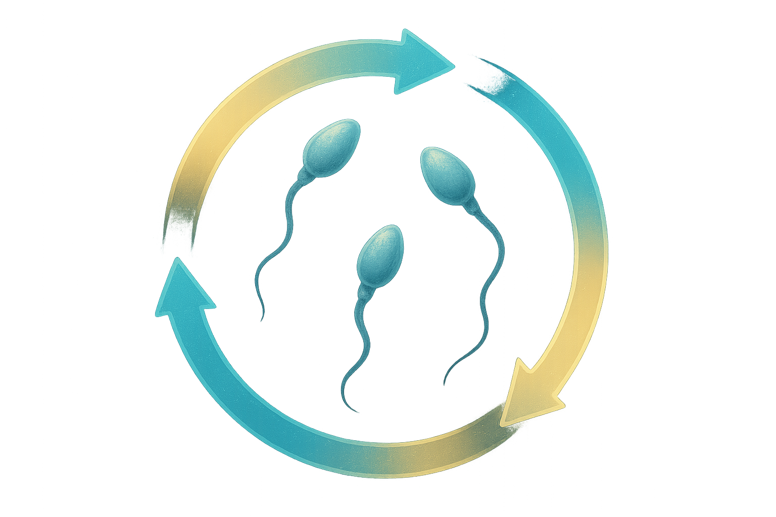 정자의 3개월 주기 생성 관련 참조 일러스트2