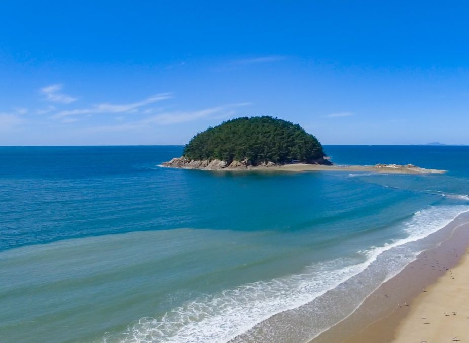 만리포해수욕장