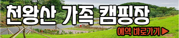 천왕산 가족 캠핑장 예약