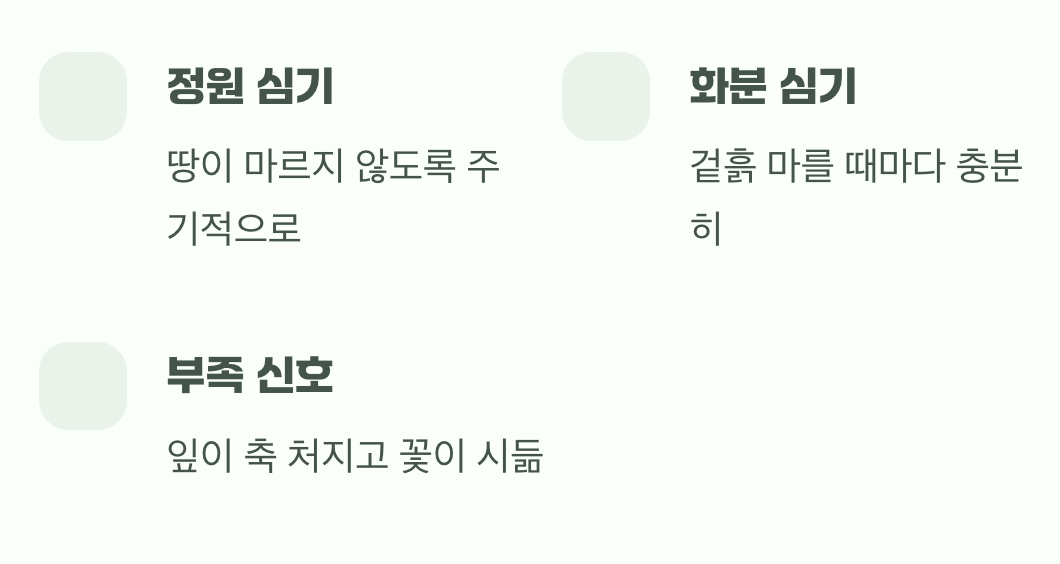 물의 요정, 수분을 머금다
